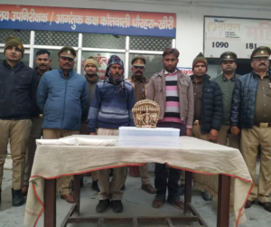 लखीमपुर खीरी में पुलिस ने अष्टधातु की मूर्ति चोरों को गिरफ्तार किया
