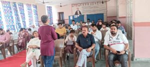 असंध के स्कूलों में एचपीवी वैक्सीन को लेकर फैली भ्रांतियां दूर की गईं